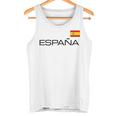 Spain Flag España Athletic Sports Jersey Style Tank Top