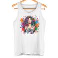 Unordentliches Haar Ist Egal Es Ist Holi Festival Of Colors Tank Top