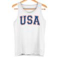 Usa Athletic Team Flag Tank Top