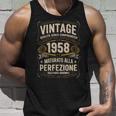 66° Compleanno 66 Uomo Anni Retrointage 1958 Regalo Canotta Regalos para él