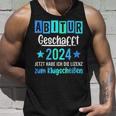 Abitur 2024 Geschafft Lizenz Zum Klugscheißen Tank Top Geschenke für Ihn