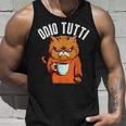 Amanti Del Caffè E Gatti Divertente Odio Tutti Gatto Caffè Canotta Regalos para él