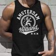 Amsterdam Holland Netherlands Crest Lion Souvenir Tank Top Geschenke für Ihn