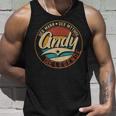 Andy Der Mann Der Mythos Die Legende First Name Tank Top Geschenke für Ihn