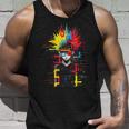 Anime Colorido Arte Japón Arte Gráfico Anime Camiseta sin mangas Regalos para él