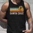 Años 70 Y 80 California California Retro Tramonto City Santa Cruz Camiseta sin mangas Regalos para él