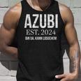 Azubi Est 2024 Apprentice Apprentice Tank Top Geschenke für Ihn