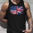 Bandiera Britannica Americana Us Ukintage Gran Bretagna Union Jack Canotta Regalos para él