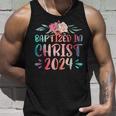 Baptized In Christ 2024 Tank Top Geschenke für Ihn