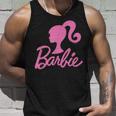 Barbie Barbie Logo In Pink Tank Top Geschenke für Ihn