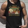 Best Sheltie Dad Ever Retrointage Sunset Tank Top Geschenke für Ihn