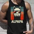 Bester Papa Alpapa Alpaka Frischgebackener Papaatertag Tank Top Geschenke für Ihn