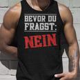 Bevor Du Fragen German Tank Top Geschenke für Ihn