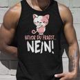 Bevor Du Fragst Nein Cat Tank Top Geschenke für Ihn