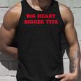 Big Heart Bigger Tits Tank Top Geschenke für Ihn