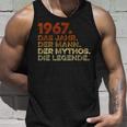 Birthday intage 1967 Man Myth Legend Tank Top Geschenke für Ihn