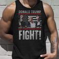 Bomba De Puño De Donald Trump Luchamos Contra La Bandera Estadounidense Trump 2024 Camiseta sin mangas Regalos para él