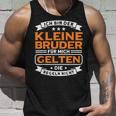 Bruder Für Mich Geln Die Regeln Nicht Kleiner Bruder German Lang Tank Top Geschenke für Ihn