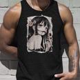 Camisa De Anime Gótica Creepy Horror Anime Manga Japonés Camiseta sin mangas Regalos para él