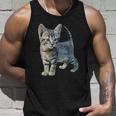 Cat Kitten Cute Fur Nose Kitty House Tiger Tank Top Geschenke für Ihn