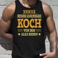 Chef Profes Tank Top Geschenke für Ihn