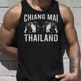 Chiang Mai Elephant Thailand Tank Top Gifts for Him