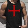 Crusader Knights Templar Secret Society Cross Canotta Regalos para él