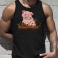 Cute Pig Farm Farming Pig Tank Top Geschenke für Ihn