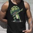 Dab Broccoli Dancing Dabbing Broccoliegetable Tank Top Geschenke für Ihn