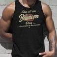 'Das Ist Ein Baumann Ding' Family Tank Top Geschenke für Ihn