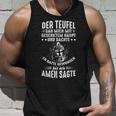 Der Devil Sah Mich Mit Gesenktem Haupt Bis Ich Amen Sagte Tank Top Geschenke für Ihn