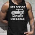 Der Eckige Muss Ins Dirckige Off-Road Off-Road Tank Top Geschenke für Ihn