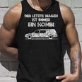 'Der Letzte Wagen Ist Immer Ein Kombi Bestatter Tank Top Geschenke für Ihn