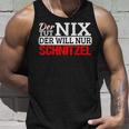 Der Tut Nix Der Will Nur Schnitzel Schnitzelliebe Tank Top Geschenke für Ihn