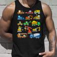 Digger Boy Fahrzeuge Baustelle Kinder Tank Top Geschenke für Ihn