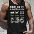 Dinge In Meiner Freizeit Heimat Hungary Tank Top Geschenke für Ihn