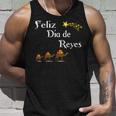 Diseño Navideño Feliz Día De Reyes Magos Feliz Navidad Camiseta sin mangas Regalos para él