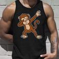 Divertente Dabbing Monkey Regalo Dab Scimmia Canotta Regalos para él