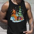 Divertido Navidad Caballo Santa Navidad Familia Pijamas Camiseta sin mangas Regalos para él