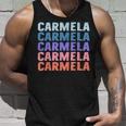 Divertido Regalo Nombre Carmela Personalizado Primer Nombre Camiseta sin mangas Regalos para él