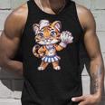 Donna Cute Cheerleader Tigre Con Collo A Canotta Regalos para él
