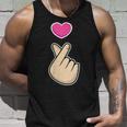 Donna K-Pop Mano Simbolo Kpop Heart Korean Love Music Con Collo A Canotta Regalos para él