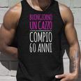 Donna Maglia 60-Anni Regalo Compleanno Buongiorno Un Caxxo Con Collo A Canotta Regalos para él