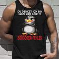 Du Denkst Ich Bin Klein Lieb Und Nett Cute Penguin Tank Top Geschenke für Ihn