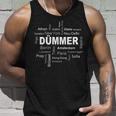 Dümmer Meine Hauptstadt Tank Top Geschenke für Ihn