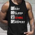 Eat Sleep Anime Repeat For Manga Fans Tank Top Geschenke für Ihn