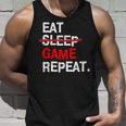 Eat Sleep Game Repeat Board Pcideo Gamer Compleanno Canotta Regalos para él