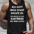 Electrician Electronics Engineer Electrical Engineering Tank Top Geschenke für Ihn