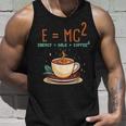 EMc2 Scienza Caffè Energia Latte Caffè Studente Insegnante Canotta Regalos para él