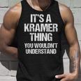 Es Una Cosa De Kramer No Lo Entenderías Kramer Camiseta sin mangas Regalos para él
